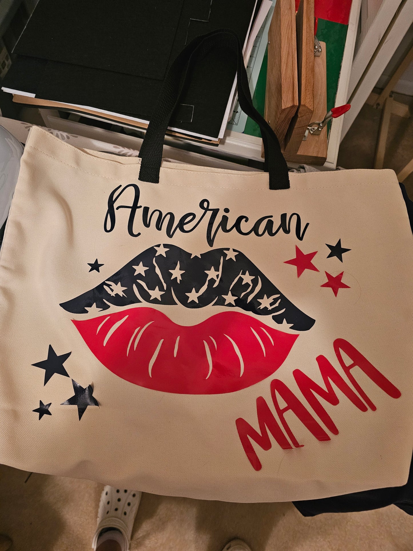 American Pride Canvas Tote Bags