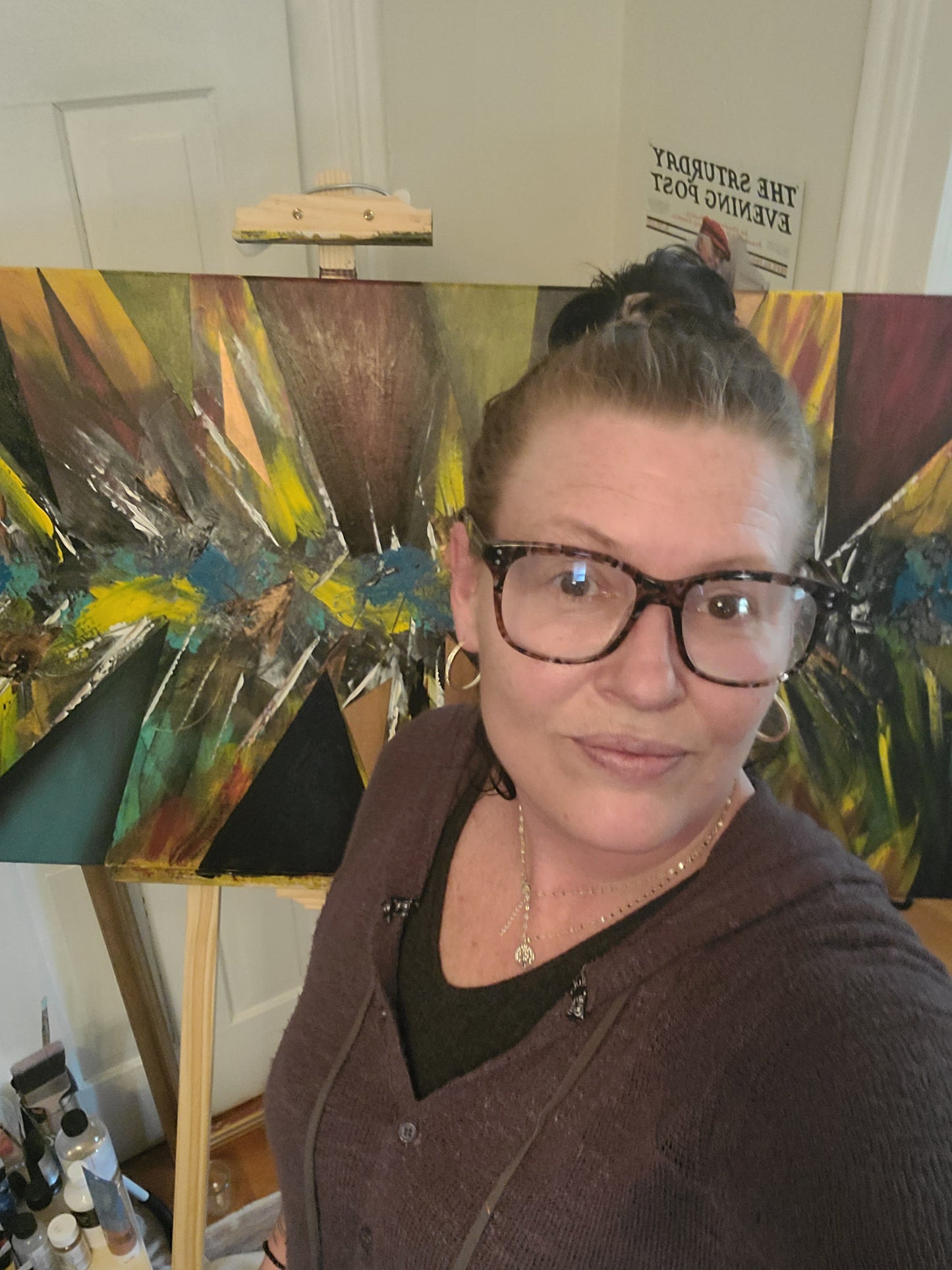 Original Artwork by Kimberly James Fine Art "Color Beat"