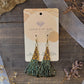 Clearance Seed Bead Dangle Earrings