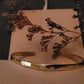 Handmade Gold Jewelers Brass Slender Cuff Bracelet